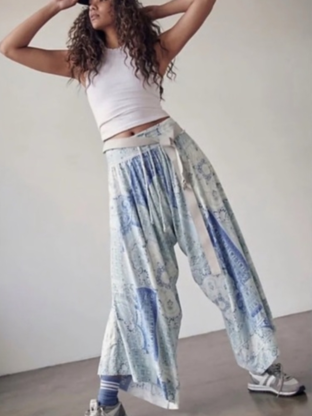 Free People Movement Seven Stars Printed Harem Pants